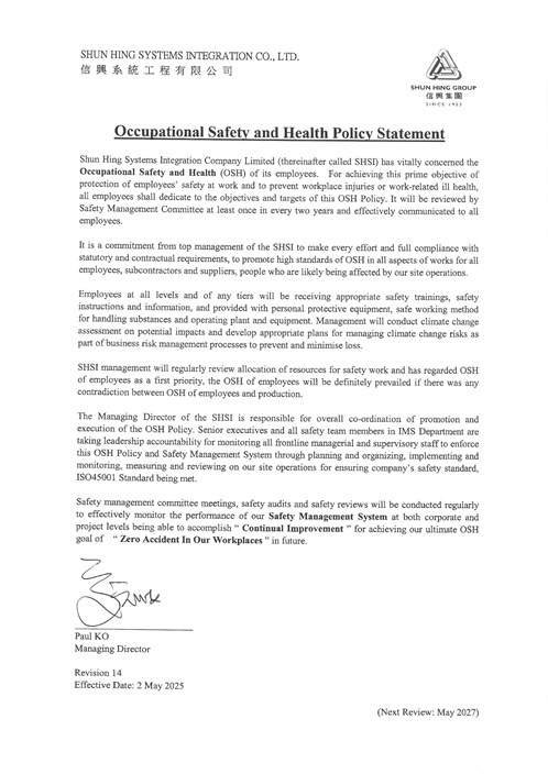 OSH Policy Statement _(Rev .14)_2May 2025_ENG